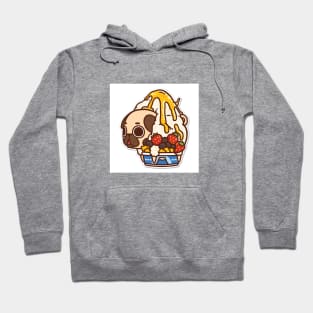 Pug Ice-cream Hoodie